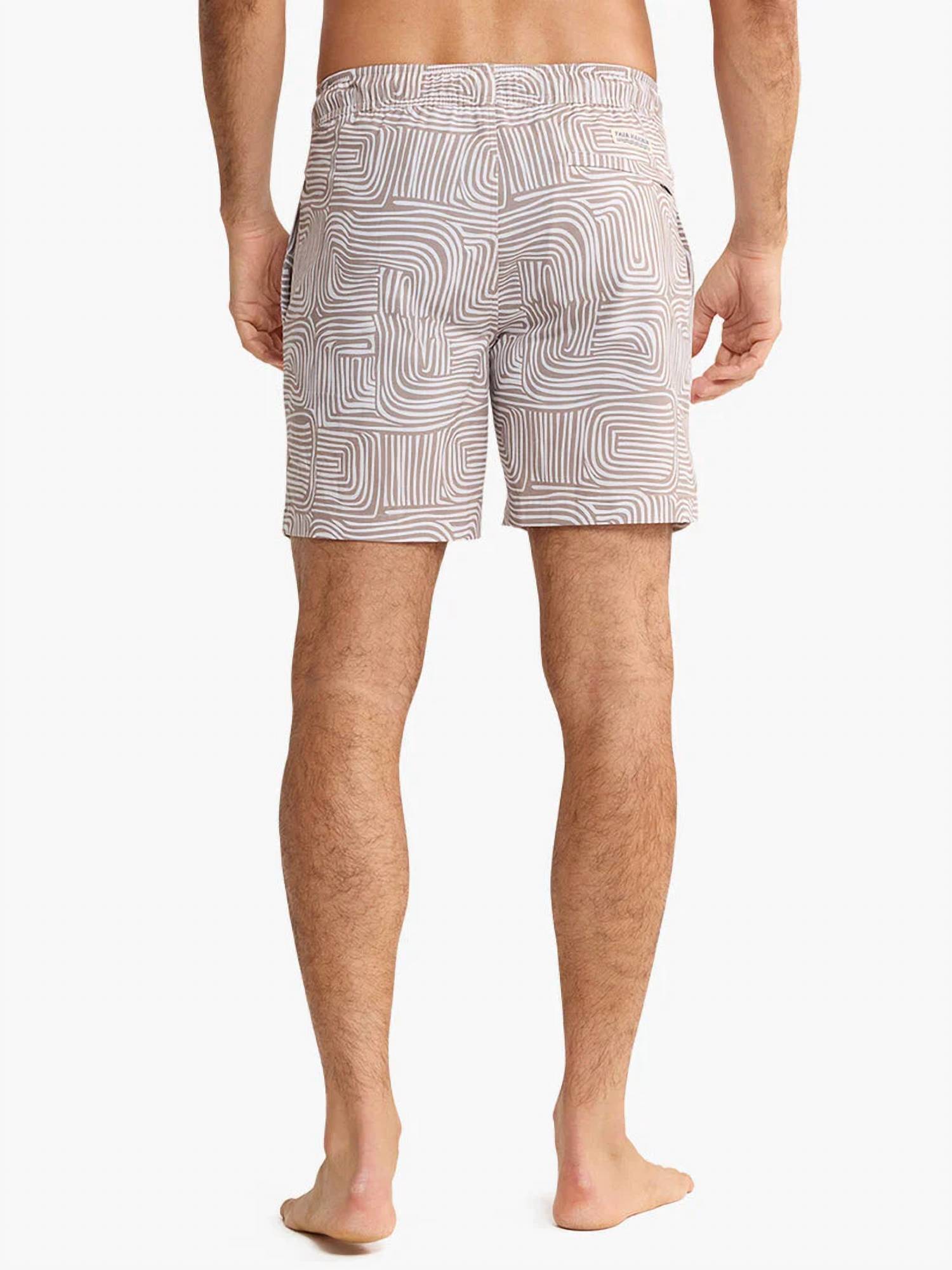 New Fair Harbor Bayberry Trunk Shorts In Wavy Sands — image 3 of 8
